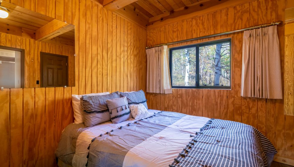 Camera di una casa di montagna