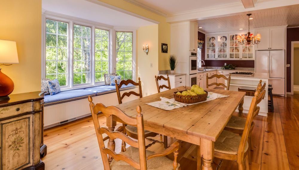 Cucina di una casa di montagna