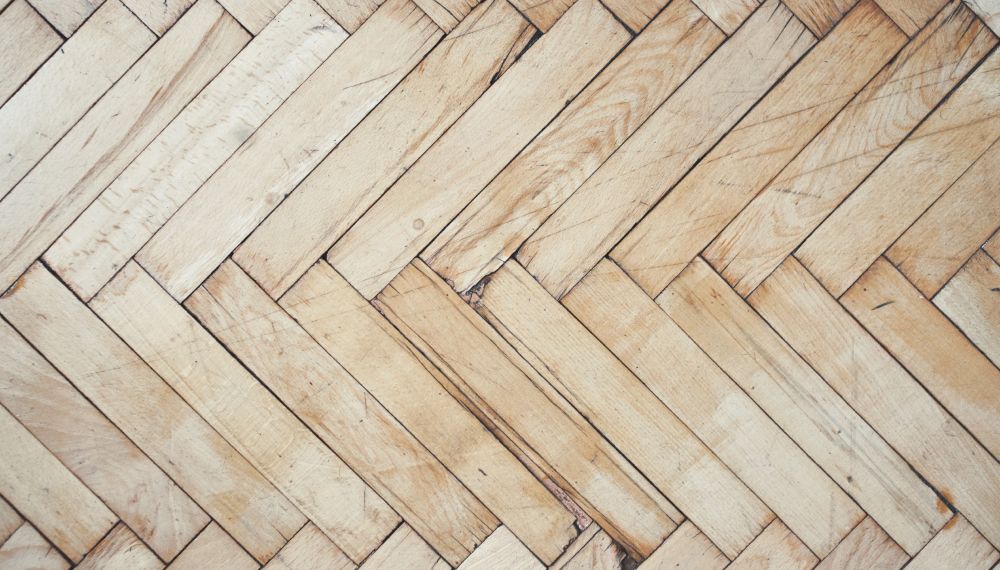 Dettaglio di un pavimento in parquet